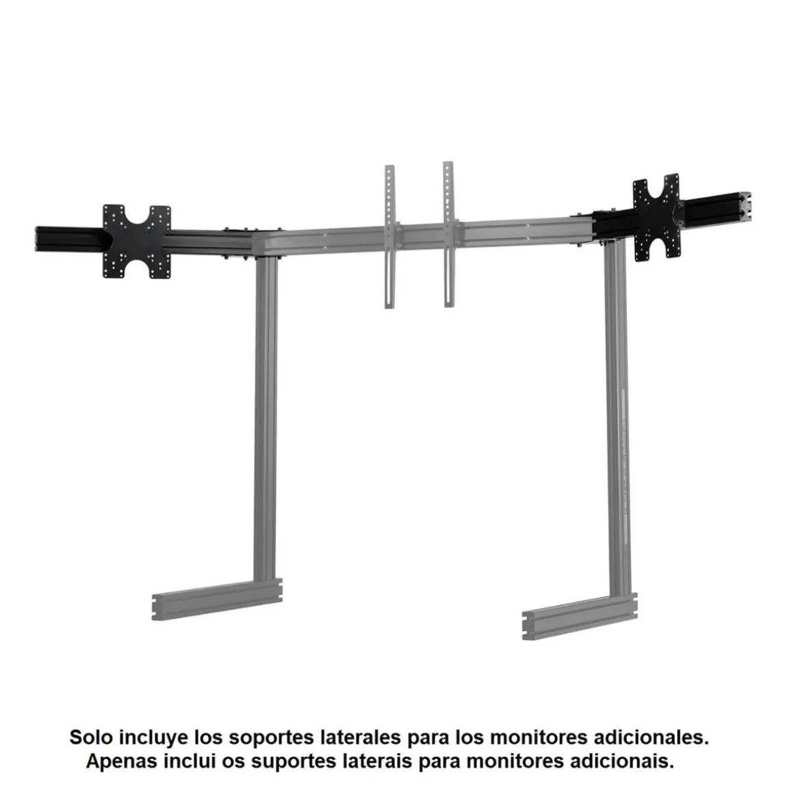Next Level Racing - Brazos independientes para triple monitor Elite Black