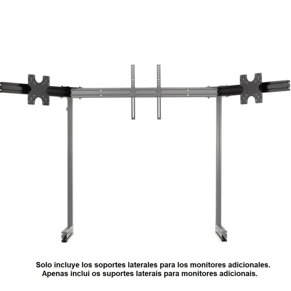 Next Level Racing - Brazos independientes para triple monitor Elite Black