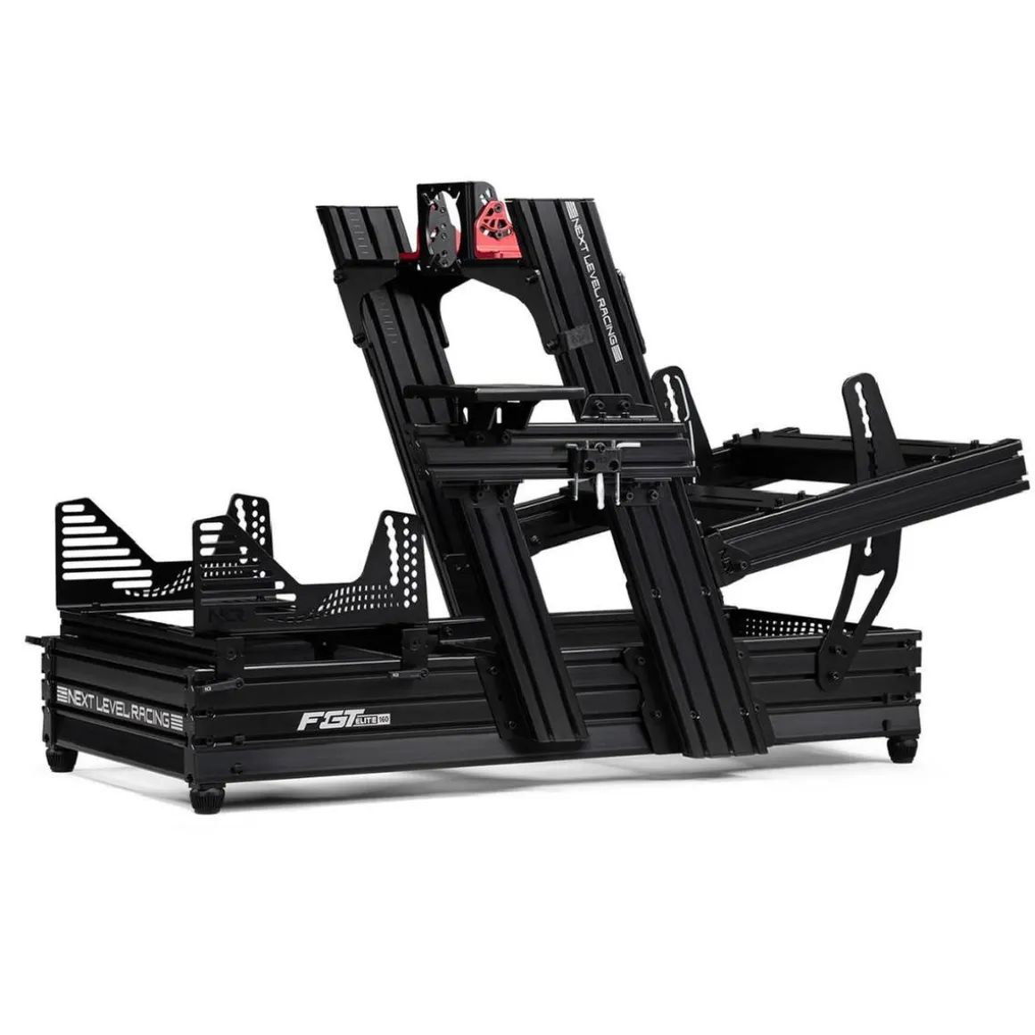 Next Level Racing - Cockpit F-GT Elite 160 de Montaje Frontal y Lateral