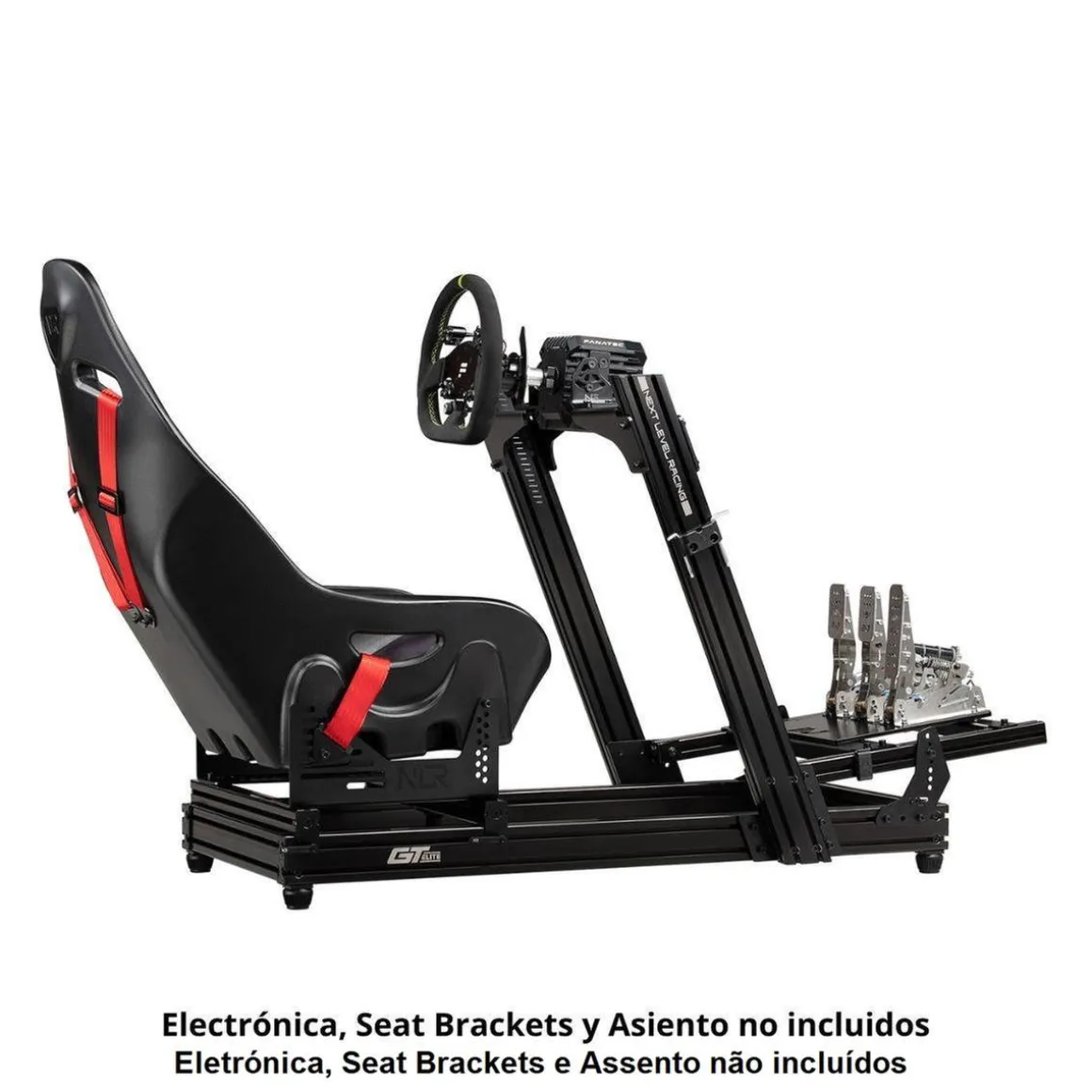 Next Level Racing - Cockpit GT Elite Lite de Montaje Frontal y Lateral