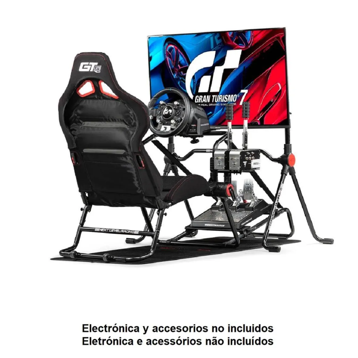 Next Level Racing - Cockpit de carrera GT Lite PRO plegable