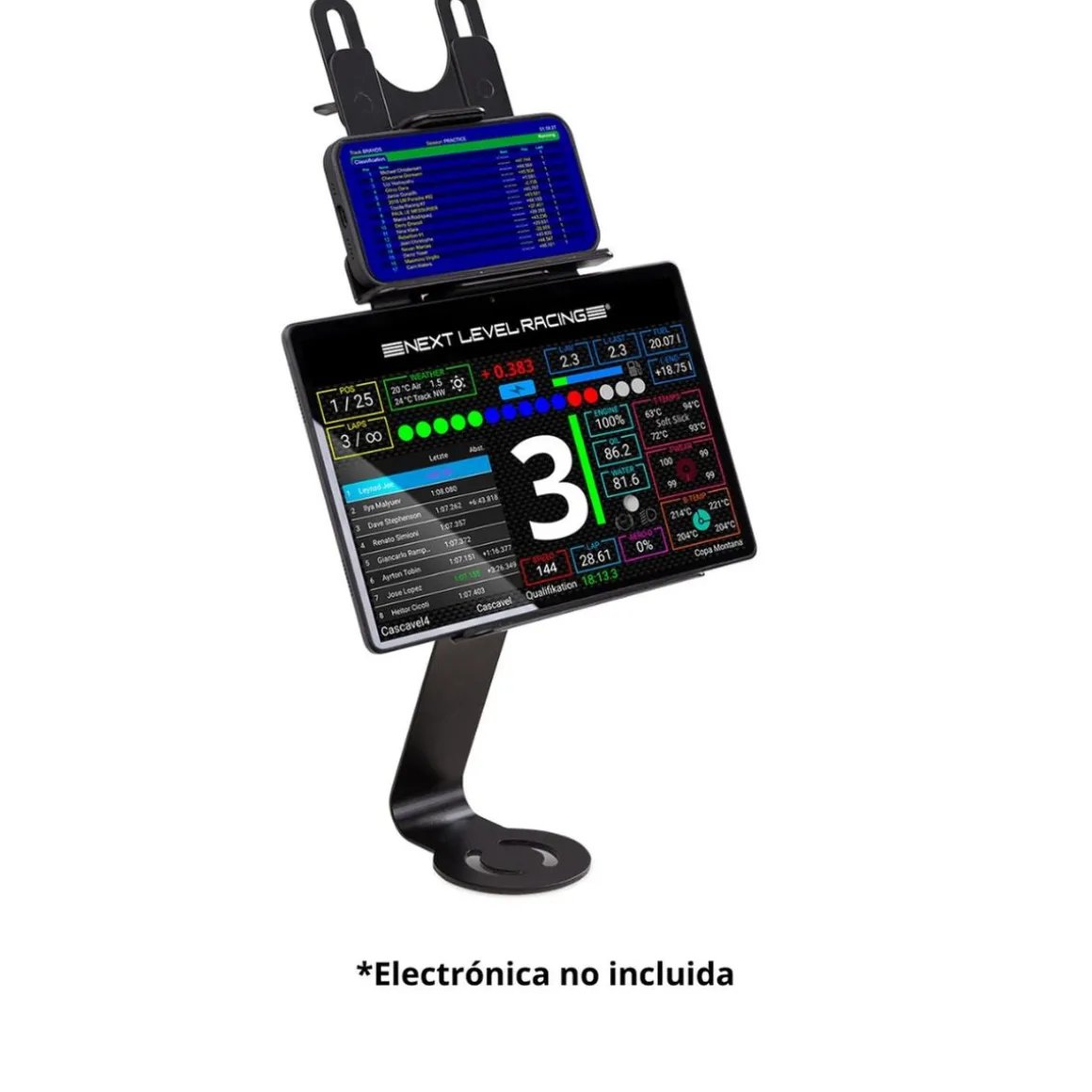 Next Level Racing - Elite Soporte para ampliación de tablet o móvil