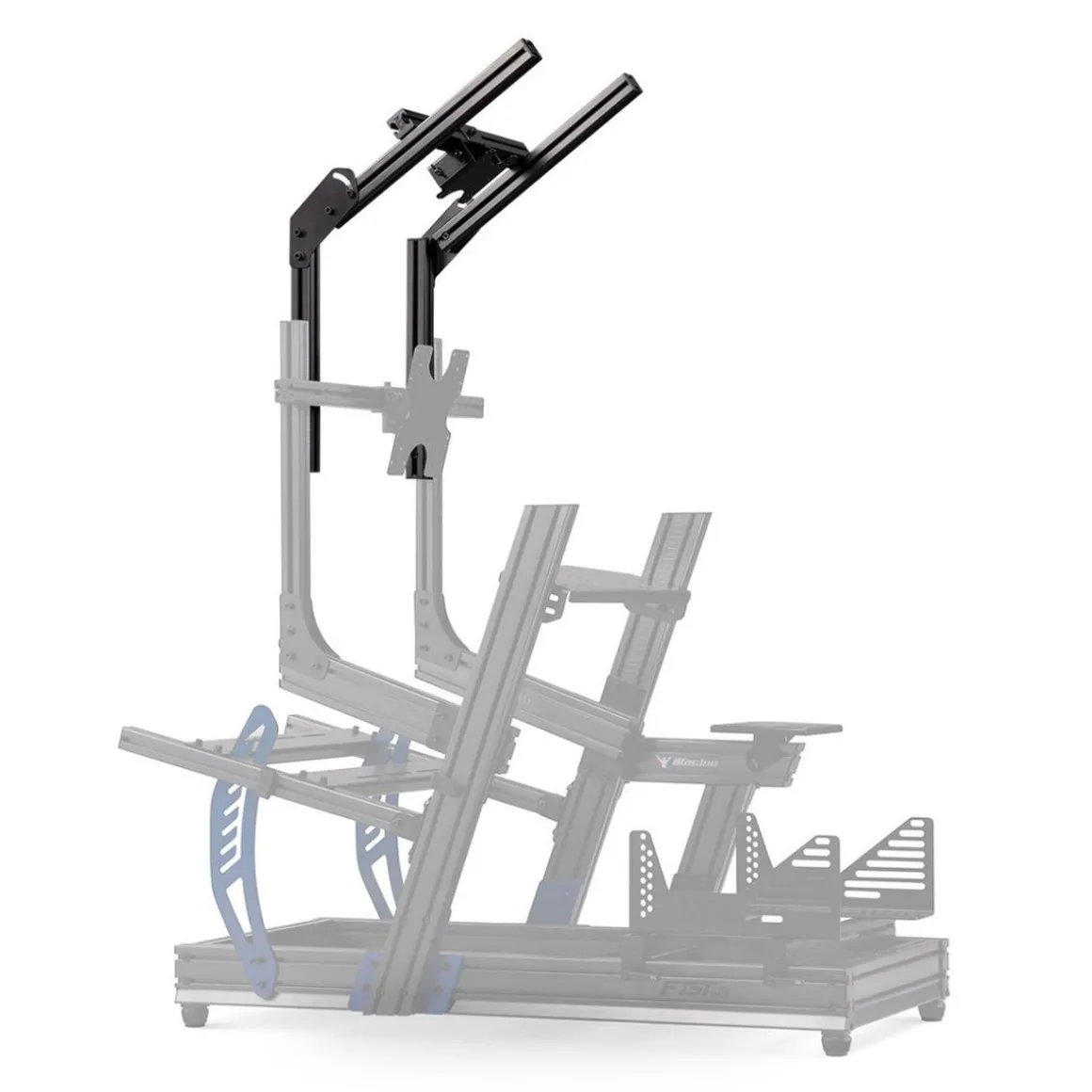 Next Level Racing - F-GT Elite Soporte Montaje Superior para Monitor Carbon Grey
