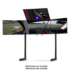 Next Level Racing - Soporte cuatro monitores Elite Black
