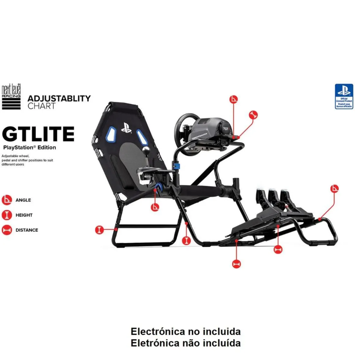 Next Level Racing - Cockpit GTLite Edición PlayStation