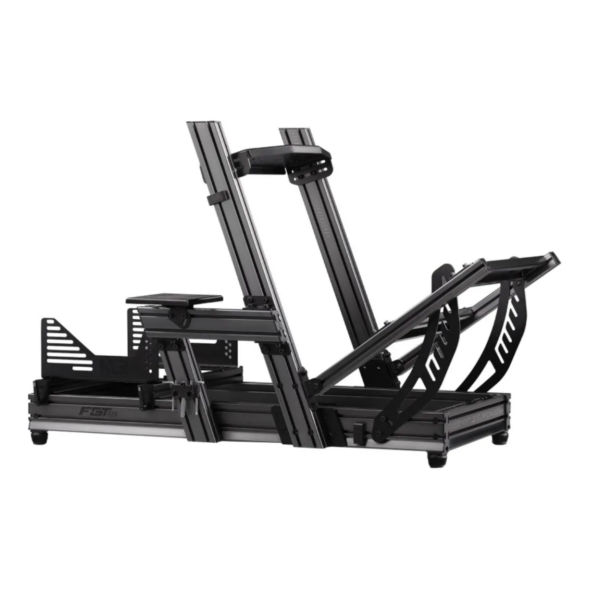 Next Level Racing Cockpit Aluminium Simulator para sillón Gaming Wheel Plate Edition