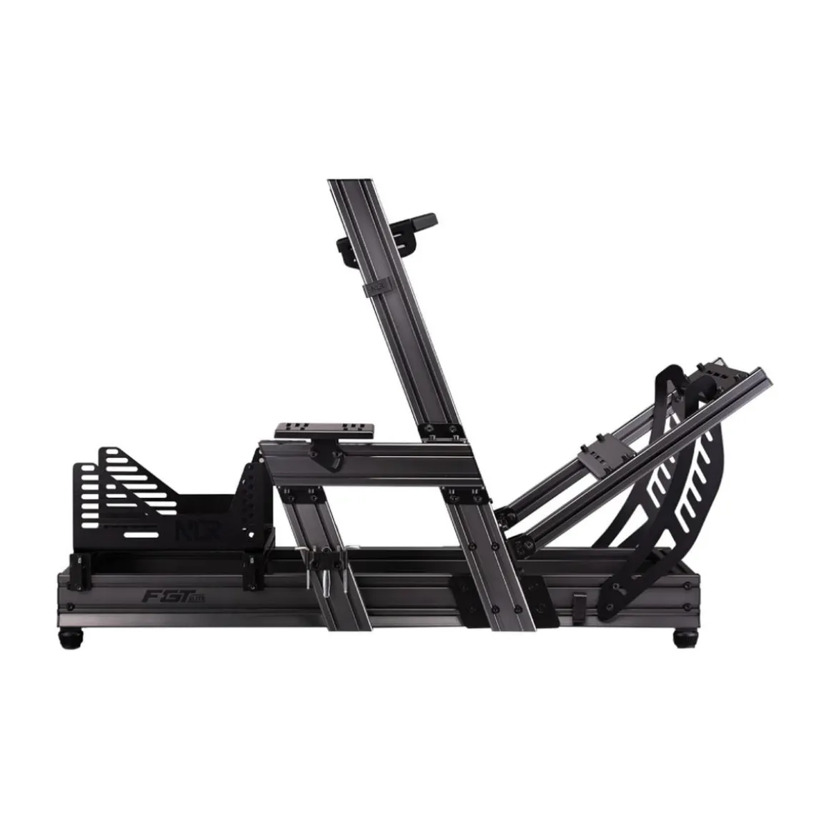 Next Level Racing Cockpit Aluminium Simulator para sillón Gaming Wheel Plate Edition