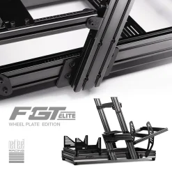 Next Level Racing Cockpit Aluminium Simulator para sillón Gaming Wheel Plate Edition