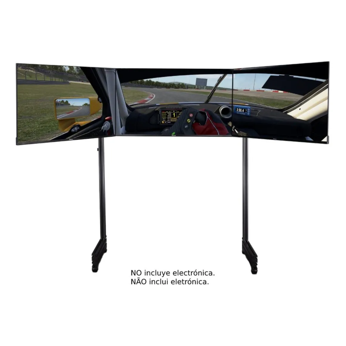 Next Level Racing Elite Ampliacion Soporte independiente para tres monitores