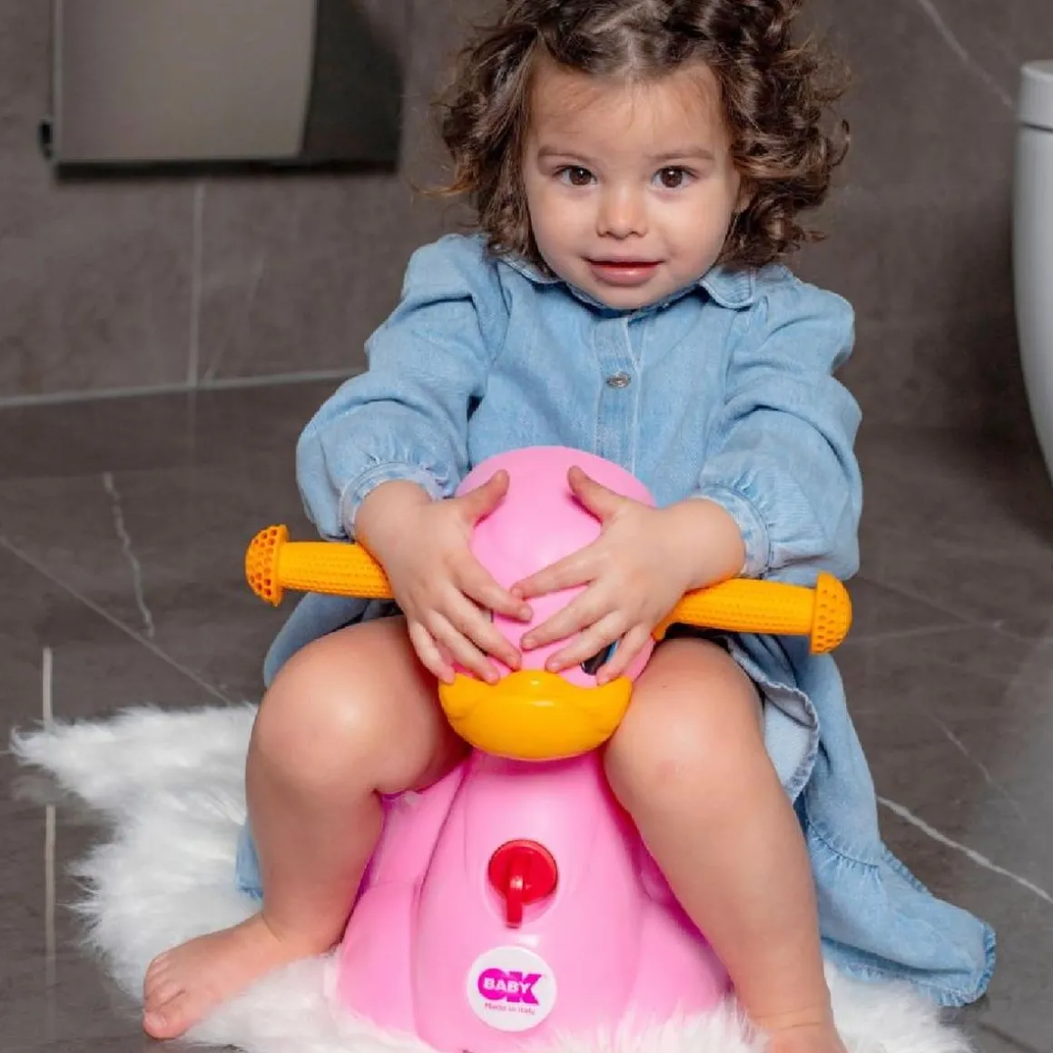 Ok Baby - Orinal Quack rosa