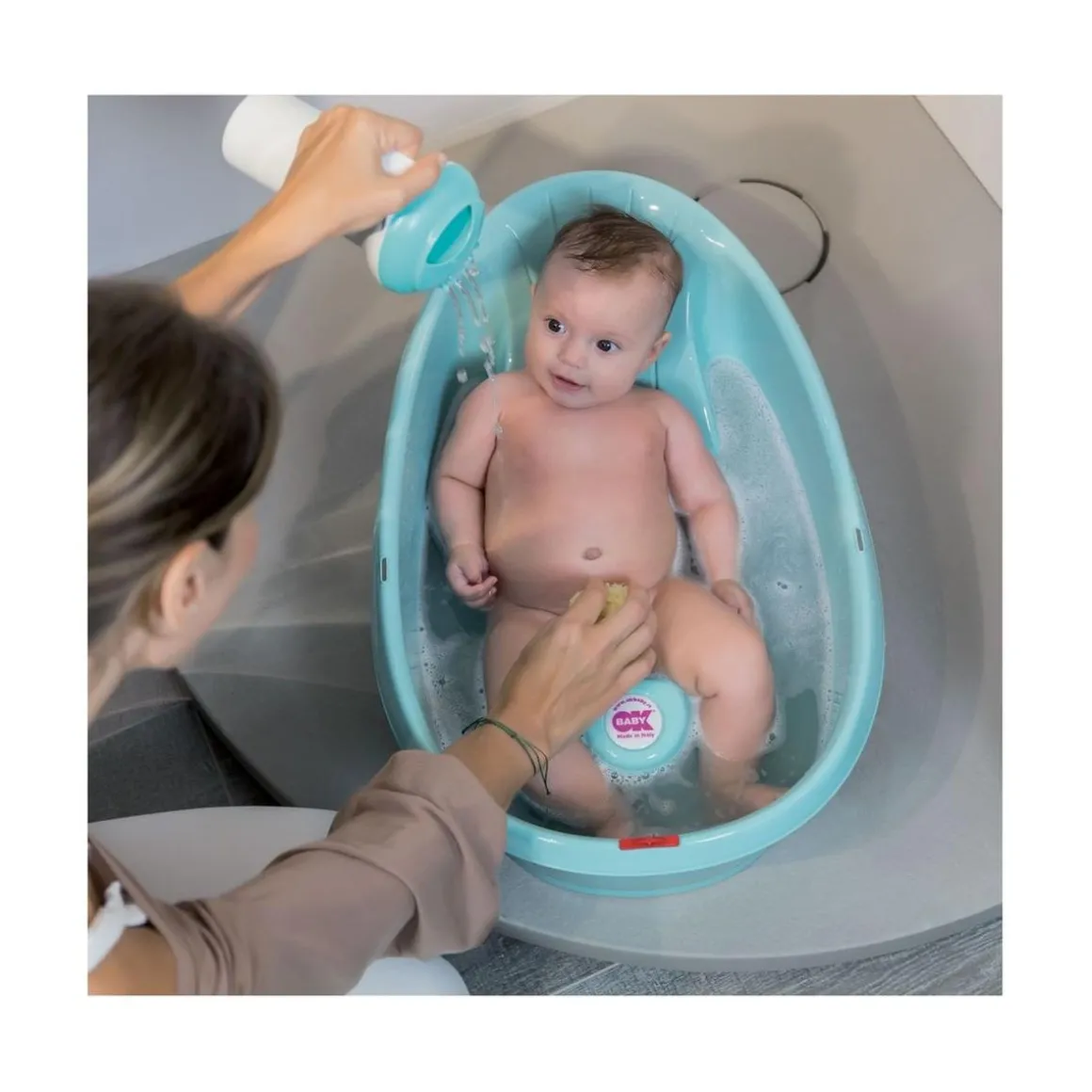 Okbaby - Cubeta onda baby blanca