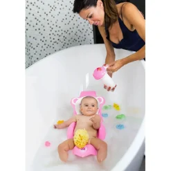Okbaby - Hamaca baño buddy rosa