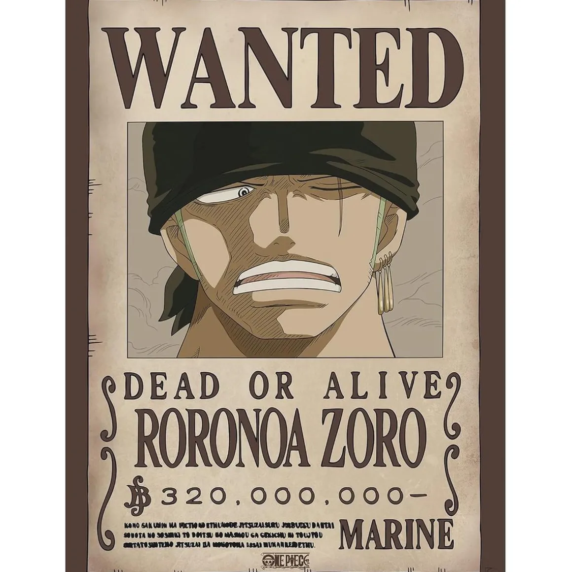 One Piece - Set 2 pósters Chibi - Wanted Zoro & Sanji