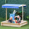 Outsunny - Arenero de madera