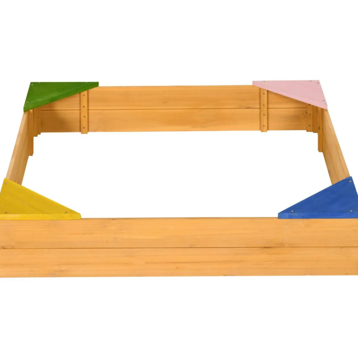 Outsunny - Arenero infantil de madera