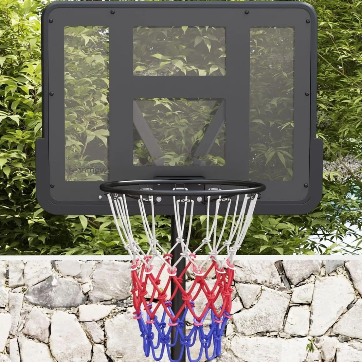 Outsunny - Canasta baloncesto regulable con base rellenable