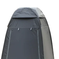 Outsunny - Tienda vestidor plegable 120x120x190 cm Negro