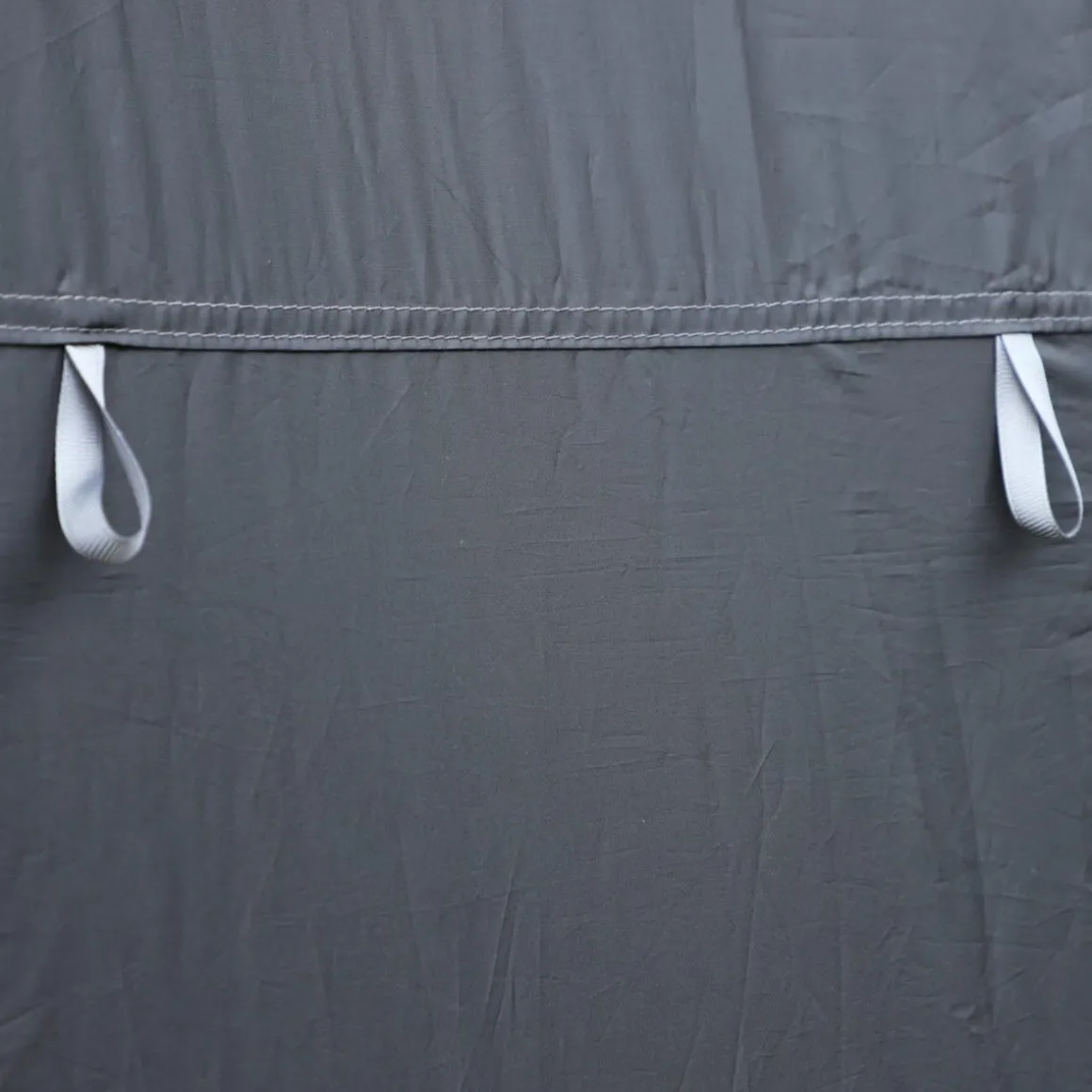 Outsunny - Tienda vestidor plegable 120x120x190 cm Negro
