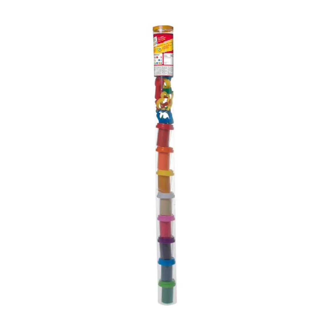 Pack 8 botes de plastilina con accesorios