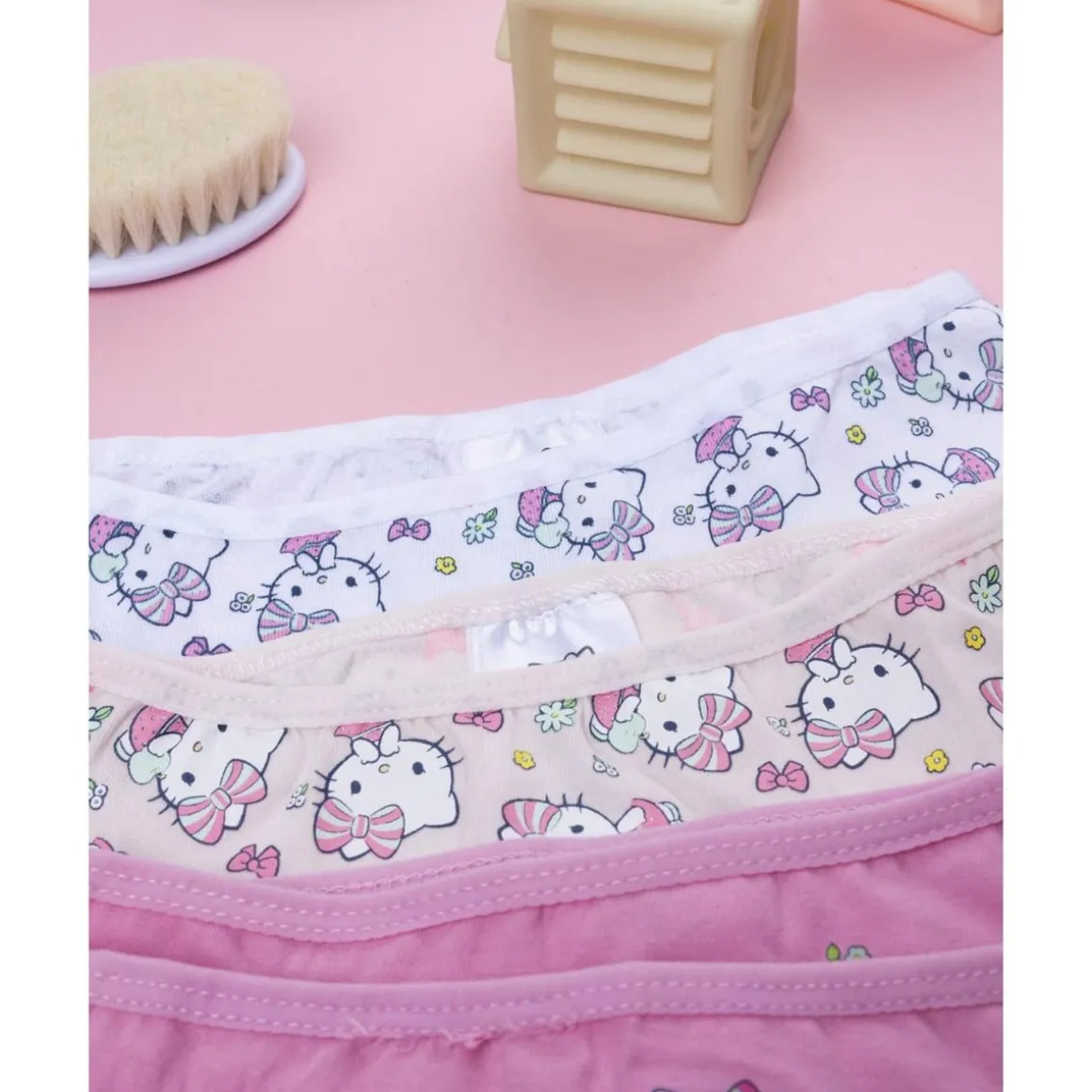 Pack 7 braguitas para niña Hello Kitty