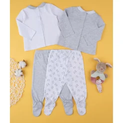 Pack 2 Conjuntos Unisex Grey
