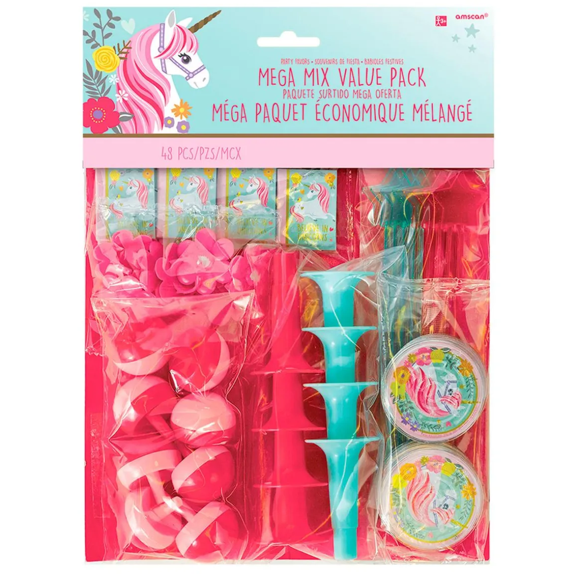 Pack 48 Juguetes de Unicornio