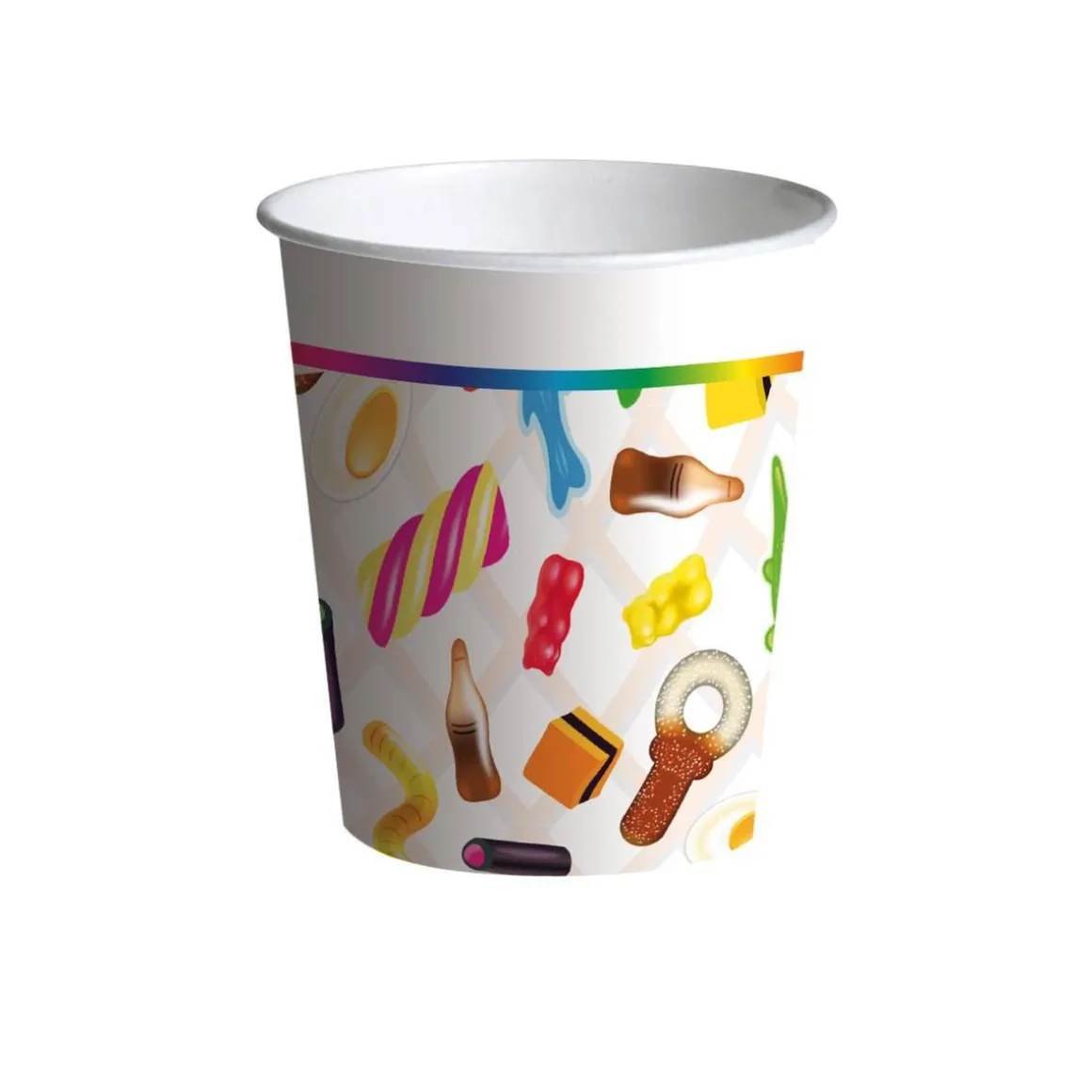 Pack 8 vasos ecológicos Caramelos