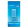 Pack 12 velas azules en espiral