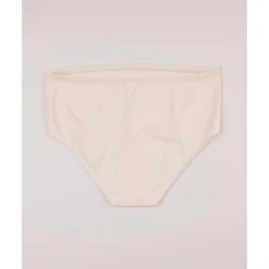 Pack de 2 bragas altas premamá color crema