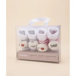 Pack de 2 Calcetines "Love" para Recién Nacido