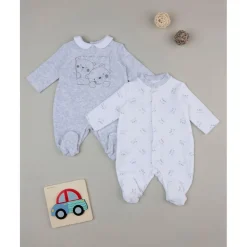 Pack de 2 piezas pijamas de terciopelo
