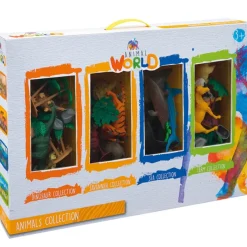 Pack figuras de animales 4 en 1