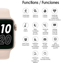 Pack Smartwatch + Auriculares Blanco