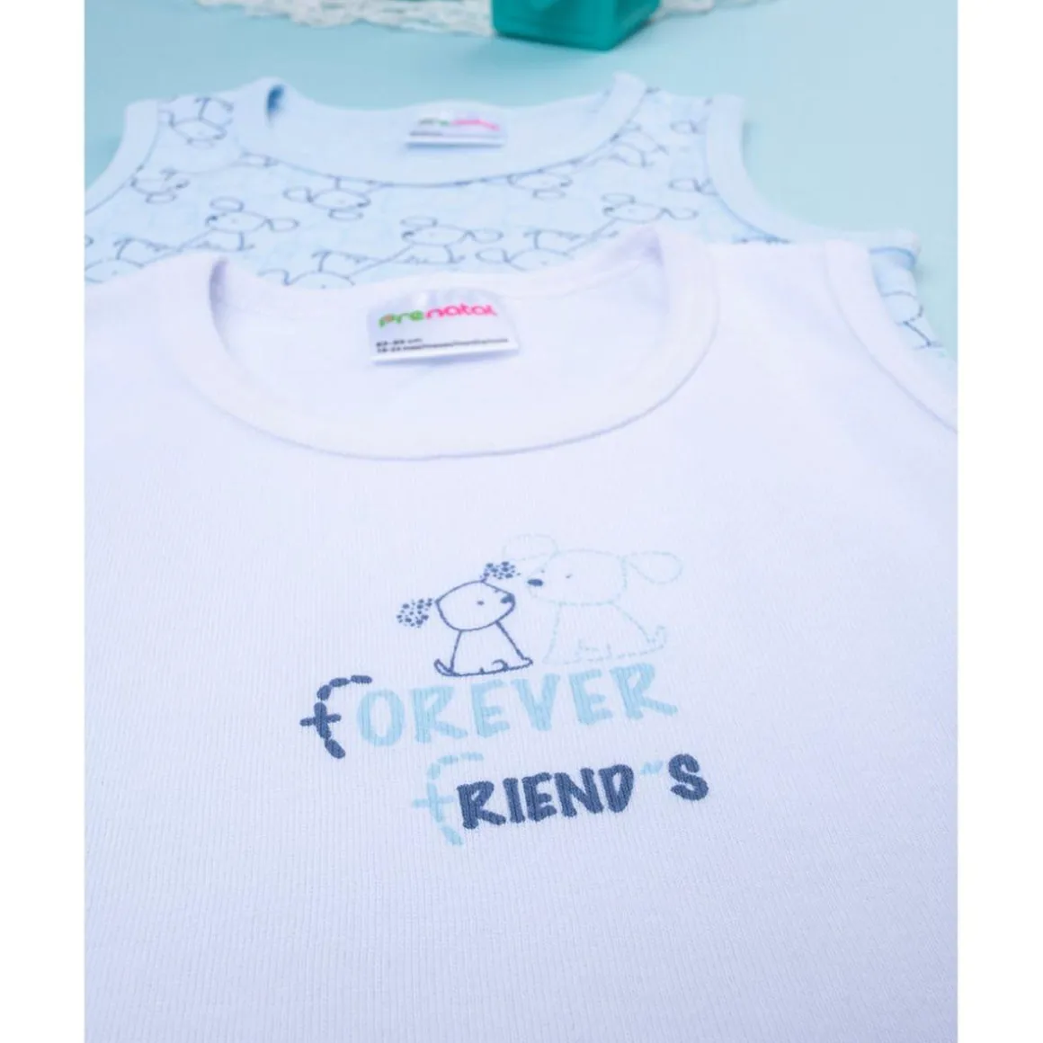 Pack x2 camiseta de tirantes cuerpo