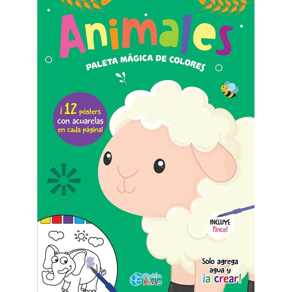 Paleta mágica de colores - Animales