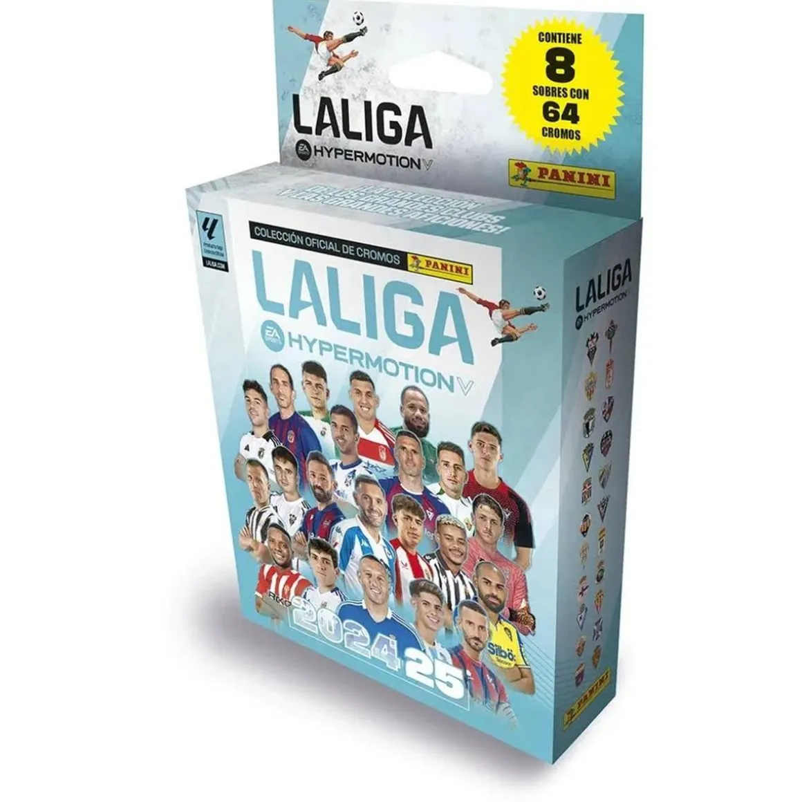 Panini - Ecoblister 8 sobres Liga Hypermotion 2024-2025