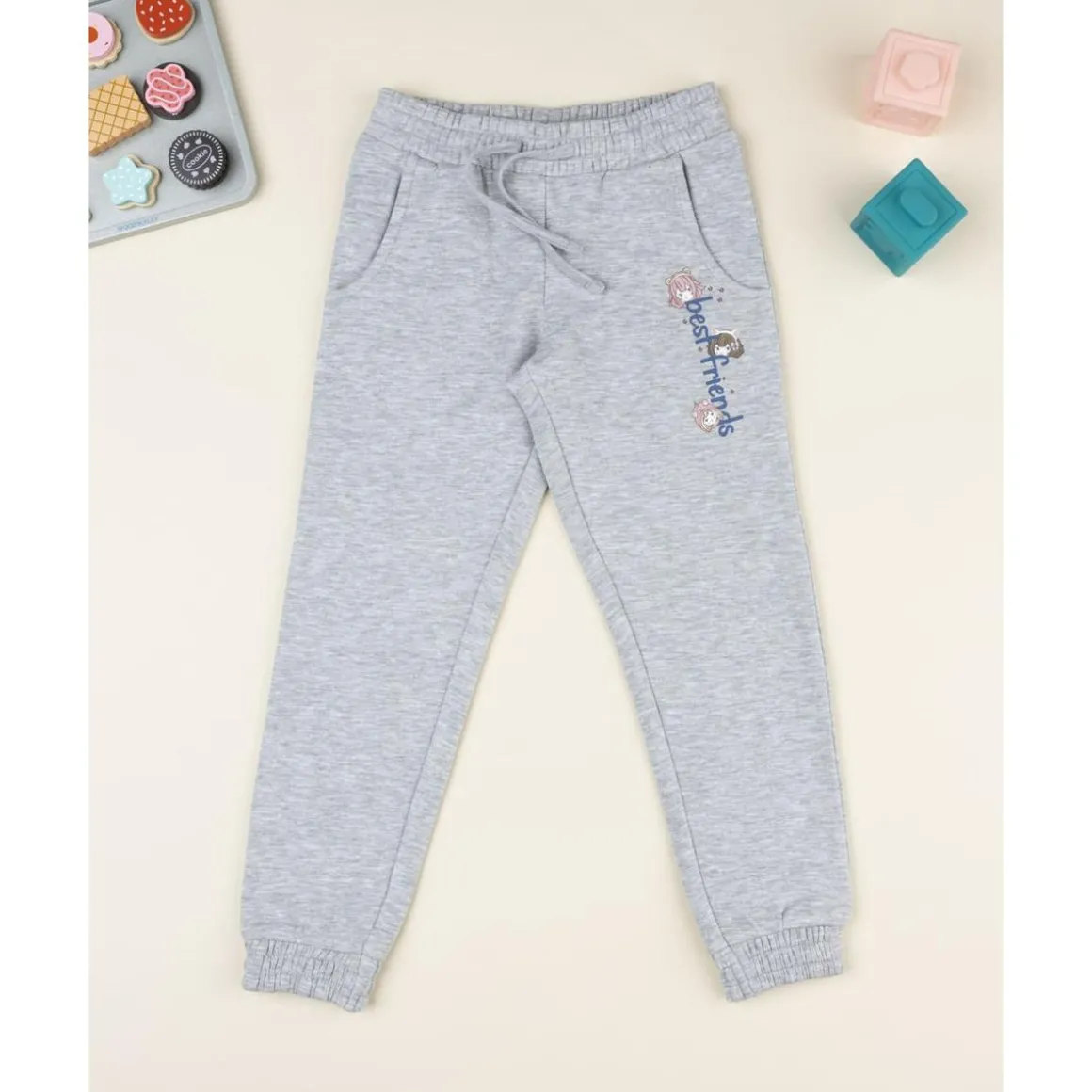 Pantalón de niña gris Best Friends
