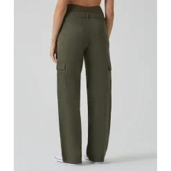 Pantalón premamá cargo verde