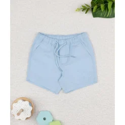 Pantalones cortos azul bebé