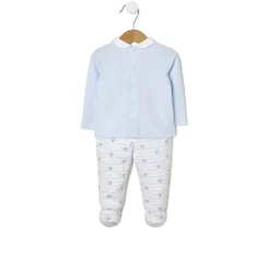 Paquete de 2 trajes azules con ositos