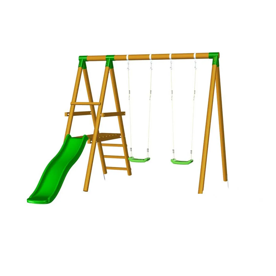 Parque juegos infantil de madera Milos