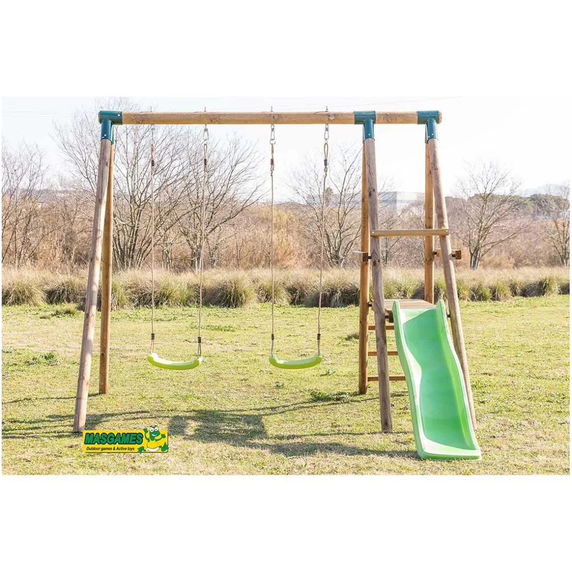 Parque juegos infantil de madera Milos