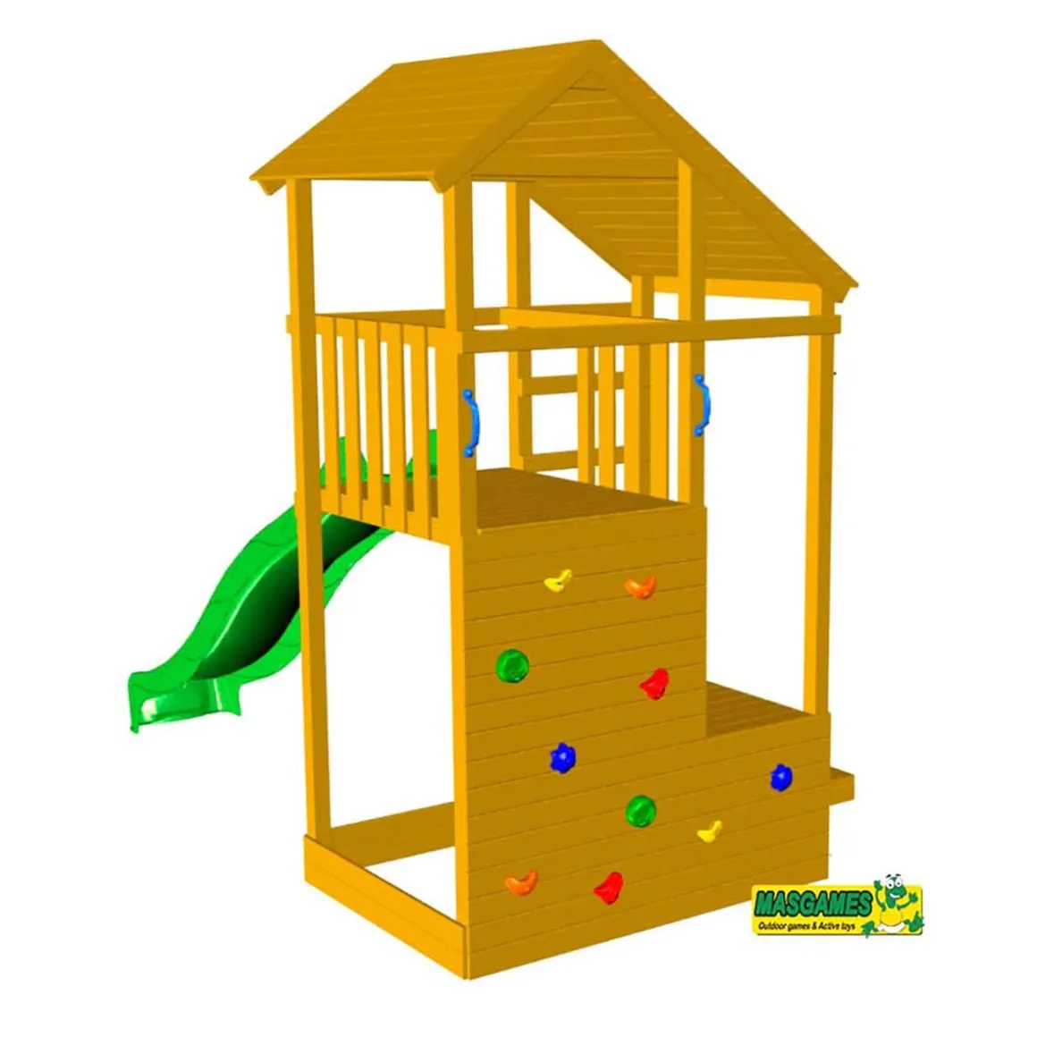 Parque juegos infantil de madera Teide XL