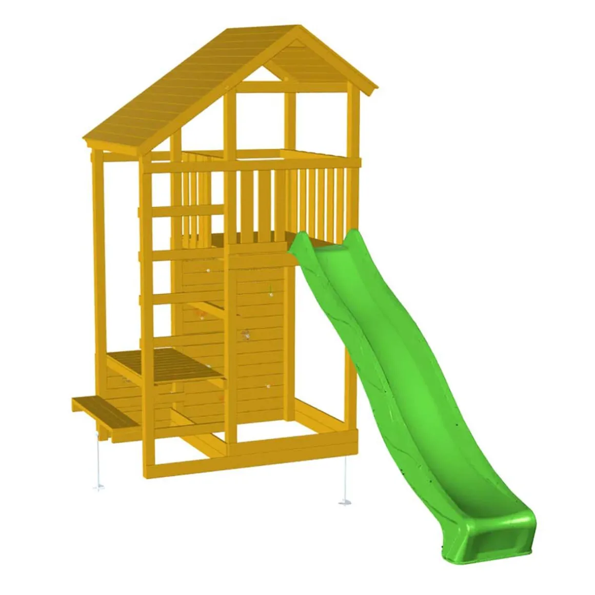 Parque juegos infantil de madera Teide XL