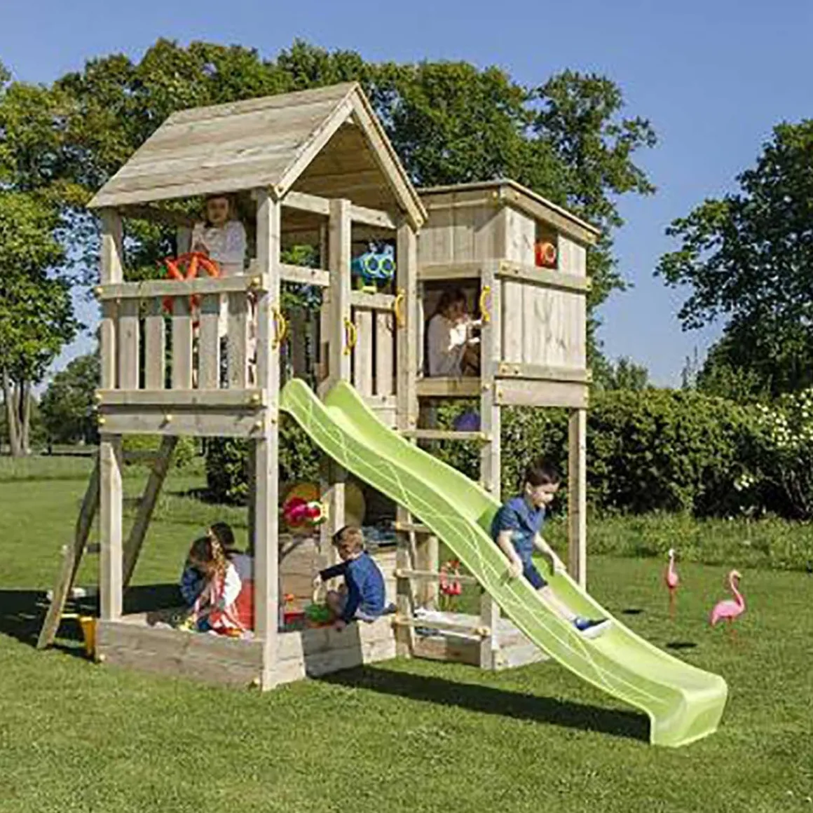 Parque juegos infantil de madera Palazzo XL