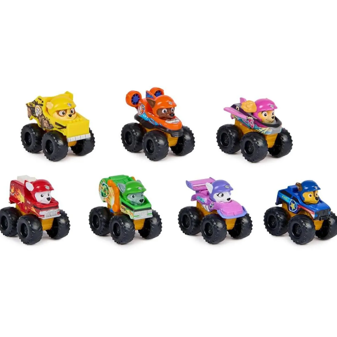 Patrulla Canina - 7 vehículos rescue Wheels con Roxi