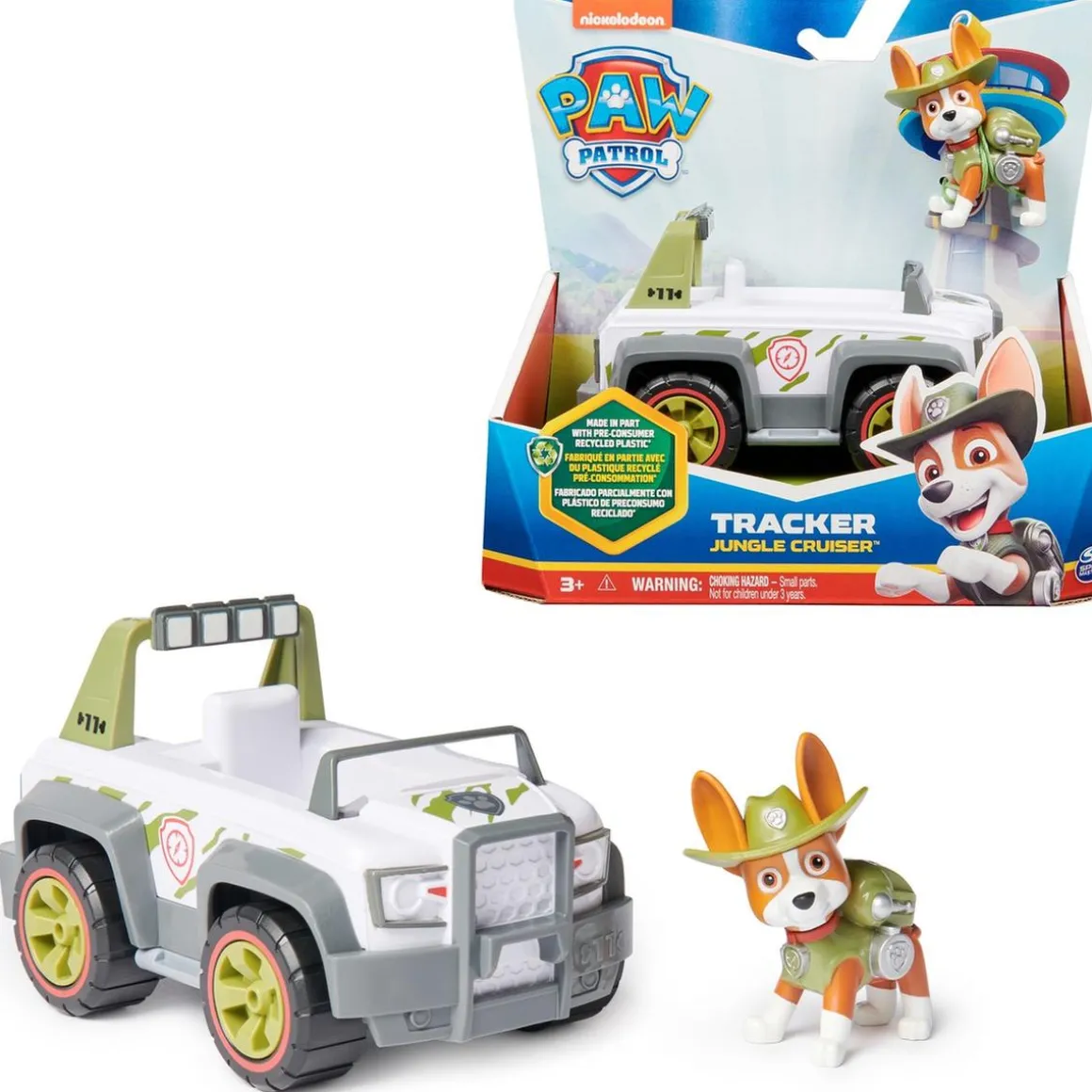 Patrulla Canina - Coche de juguete ecológico Tracker