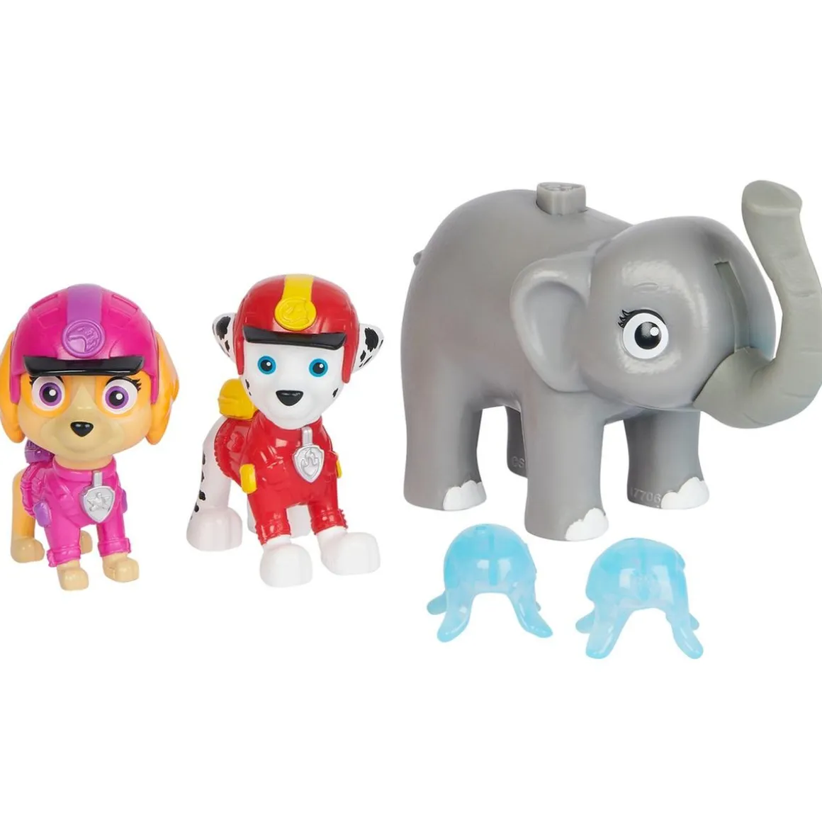 Patrulla Canina - Figuras de acción Marshall, Skye & Elephant