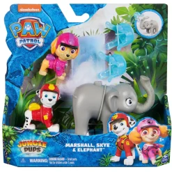 Patrulla Canina - Figuras de acción Marshall, Skye & Elephant