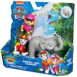Patrulla Canina - Figuras de acción Marshall, Skye & Elephant